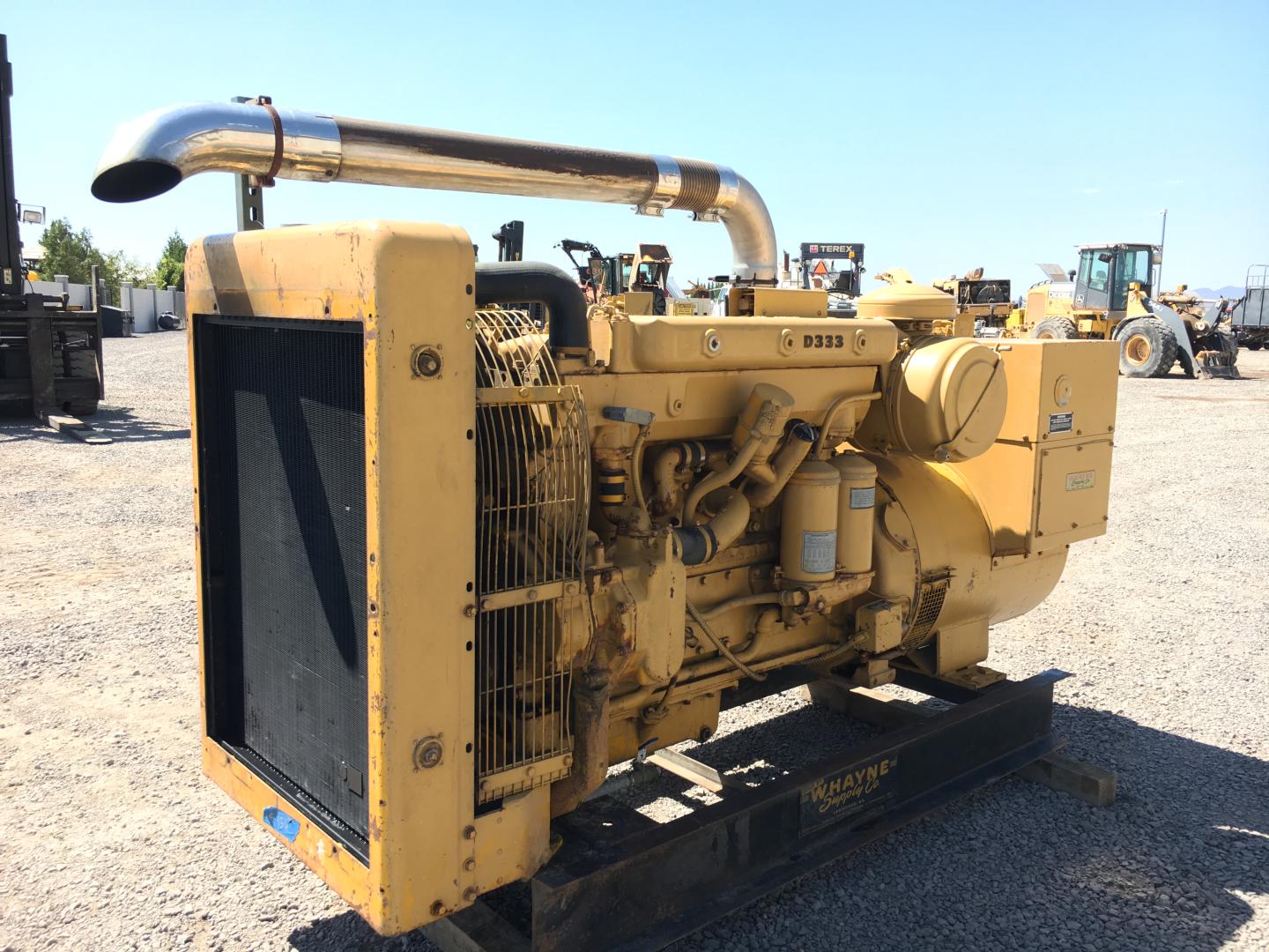 PLANTA DE LUZ CATERPILLAR D333A